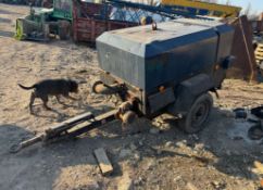 1998 INGERSOLL RAND 4" DIESEL TOWABLE WATER PUMP