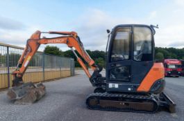 HITACHI ZAXIS ZX27-3 CLR MINI DIGGER – 2013 – 2250 HOURS – HYD QUICK HITCH