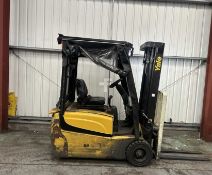 **(INCLUDES CHARGER)** YALE ERP18VT ELECTRIC FORKLIFT 2018 – 1800KG / 9000 HRS