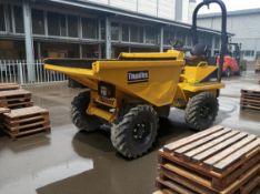 2019 THWAITES 3 TONNE 4X4 DUMPER – ONLY 700 HOURS – ROAD LEGAL