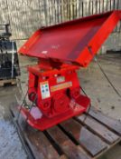 UNUSED EUROTEC VIBRATING WACKER PLATE – SKIDSTEER ATTACHMENT