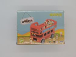 PALLET CONTAINING 162 WOODEN LONDON BUS