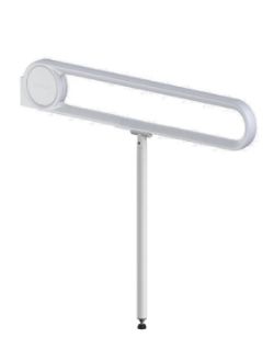 10 X DISABLED LIFT-UP SUPPORT GRAB RAIL 700 MM NORMBAU ALLEGION WHITE