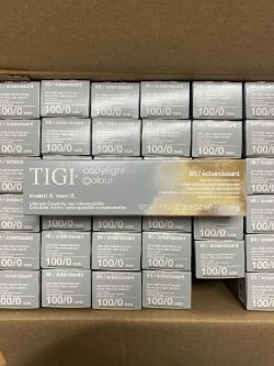 3456 X MIX OF SHADES OF TIGI HAIR DYE 60ML, NO EXPIRY - GREAT FOR RESALE