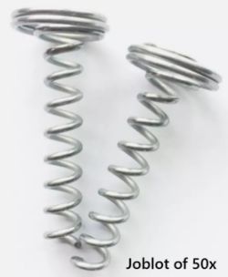 INSULATION FIXING SCREW SPIRAL PIGTAILS A1 NON COMBUSTIBLE 90MM X 1000 UNITS