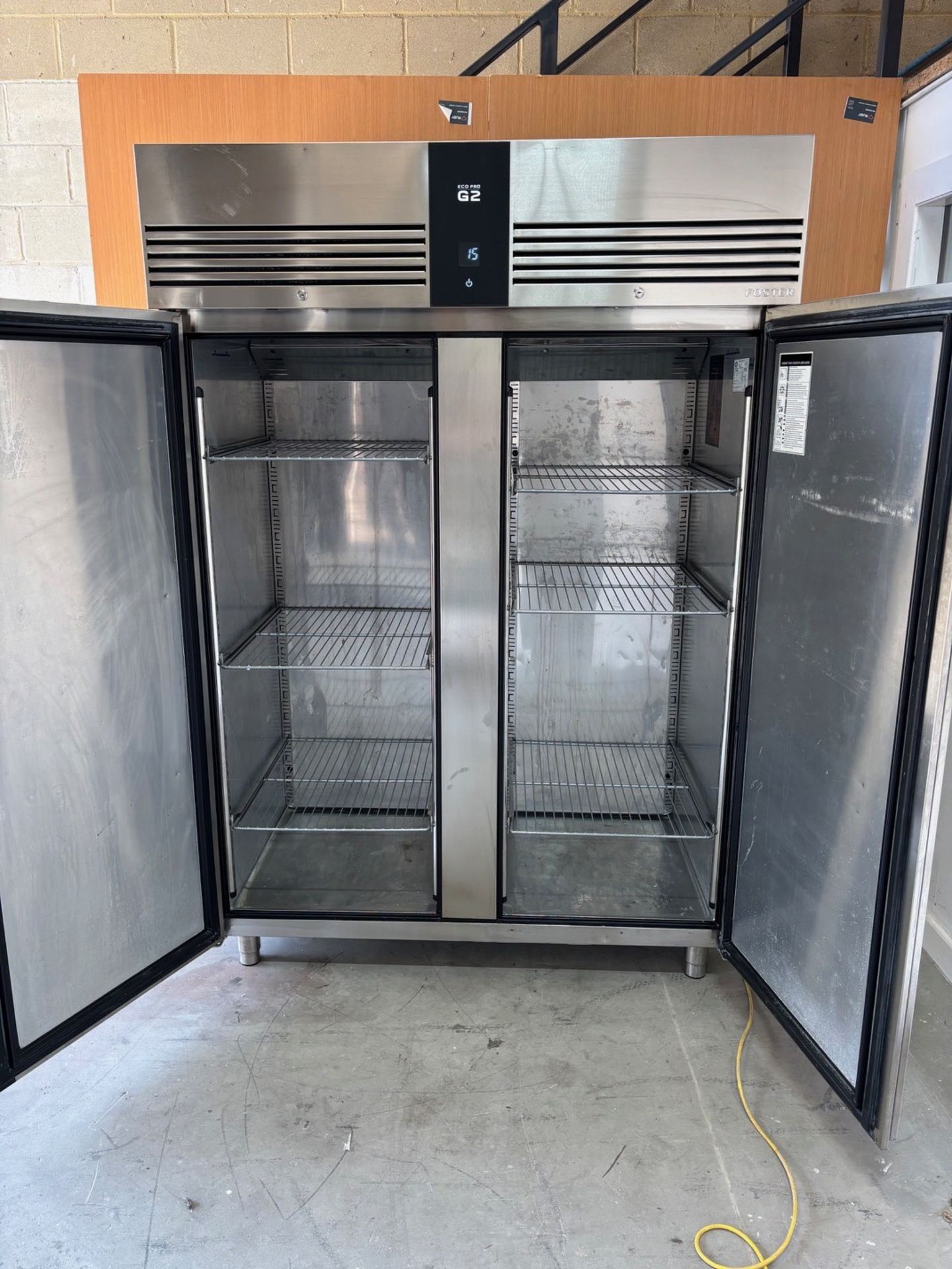 FOSTER DOUBLE DOOR REFRIDGERATOR G2 ECO PRO EP1440M CATERING EQUIPMENT - Image 3 of 4