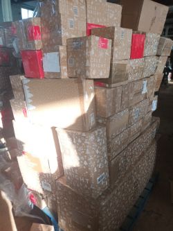 MIX OF NEW & RETURNS CHRISTMAS LED TWIG BRANCH LIGHT UP TREES + ALL SORTS OF DECORATIONS