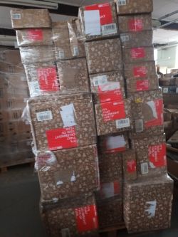 APPEARS NEW! PALLET OF 26 × CHRISTMAS TREE JOBLOT - COOL WHITE LEDS + WARM LEDS