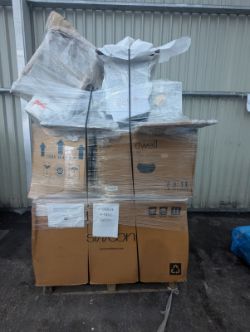 NO RESERVE 10 X PALLETS OF MIXED GRADE AND MIXED BRANDED FURNITURE
