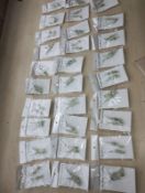 JADE CRYSTAL CHIP SS HANGING EARRING SETS - JOBLOT OF 29- BRAND NEW