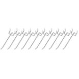 4170 X SHOP FITTINGS METAL PEG BOARD HOOKS (40)*NBC*