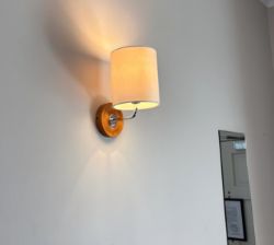 WALL LIGHTS AND BEDSIDE LAMPS FROM HOTEL