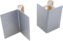 APPROX 1243 PACKS OF 2 SILVERLINE CORNER TROWEL SET 125 X 80MM