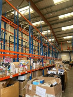 PALLET RACKING SYSTEM – 48 UPRIGHTS, 258 BEAMS, 258 PALLET SPACES