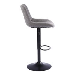 PAR OF BAR STOOLS LIGHT GREY