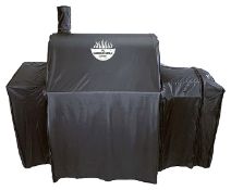 6 BBQ COVERS SUMMER GARDEN STOCK TO CLEAR- 1.3M X 1.2M X 75CM OUTLAW/OFFSET BARBECUE COVER