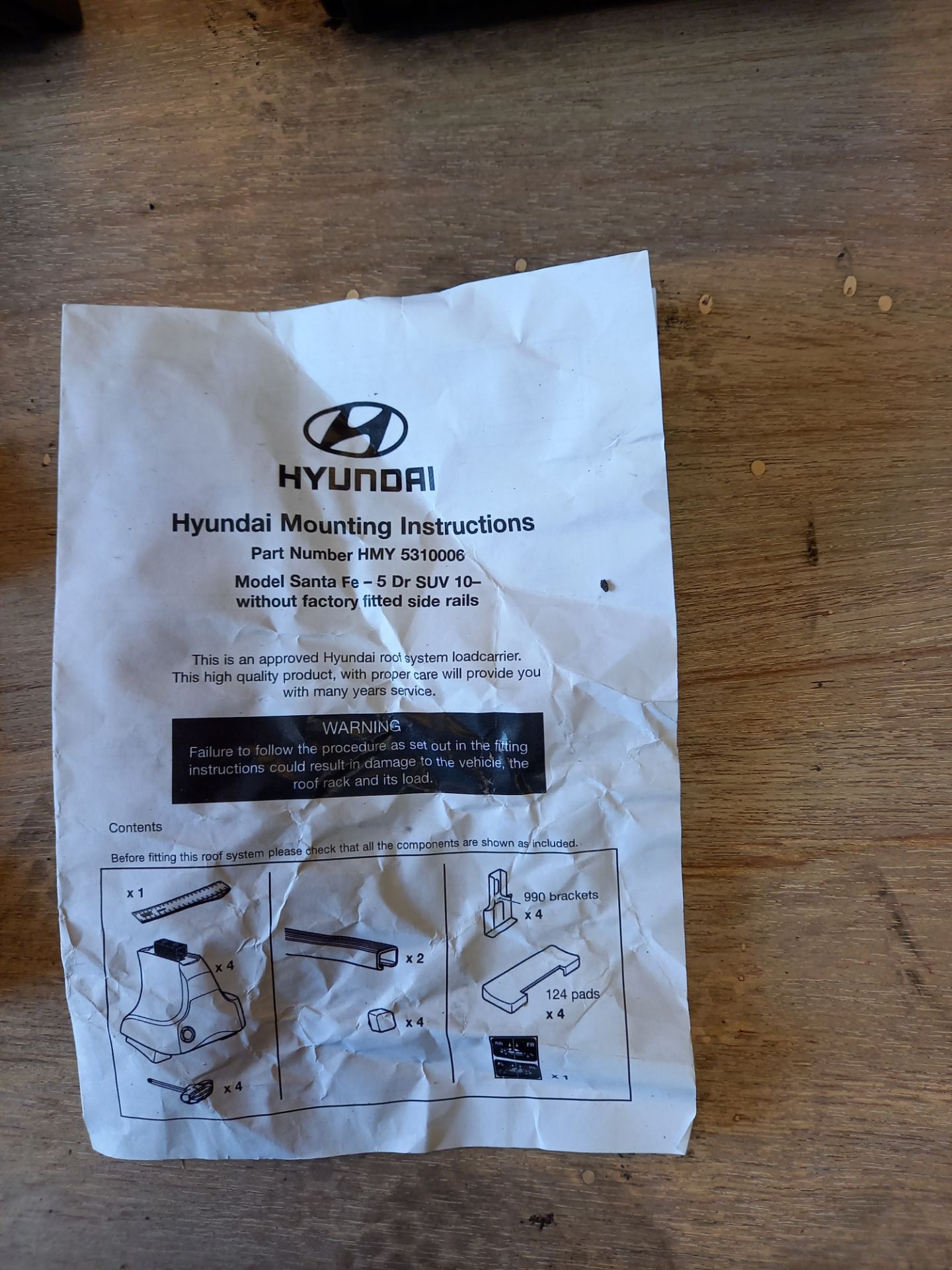 44 X NEW GENUINE OE HYUNDAI + VAUXHALL ROOF BAR KITS STARTING PRICE IS THE RESERVE PRICE - Image 12 of 13