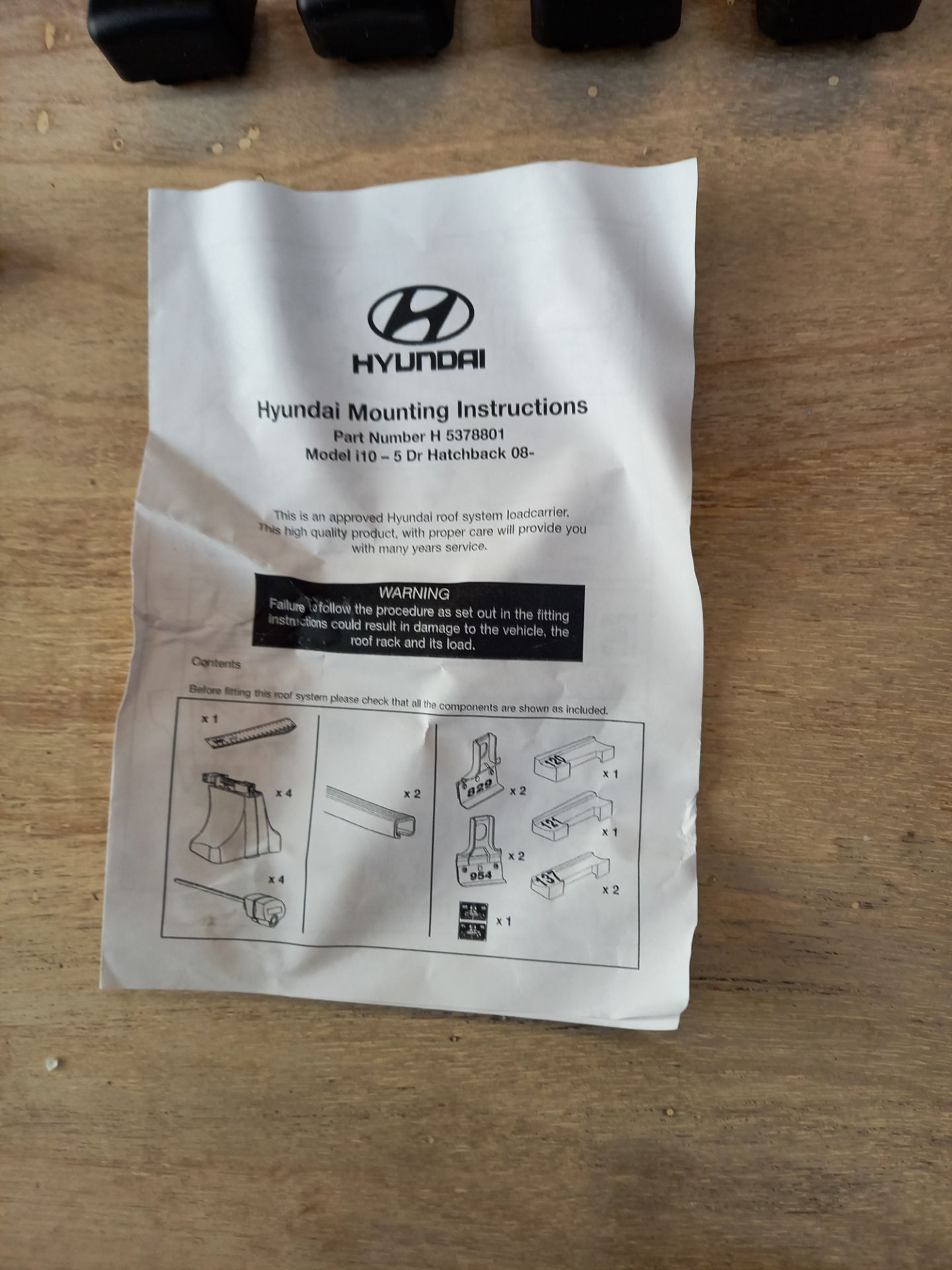 44 X NEW GENUINE OE HYUNDAI + VAUXHALL ROOF BAR KITS STARTING PRICE IS THE RESERVE PRICE - Image 4 of 13