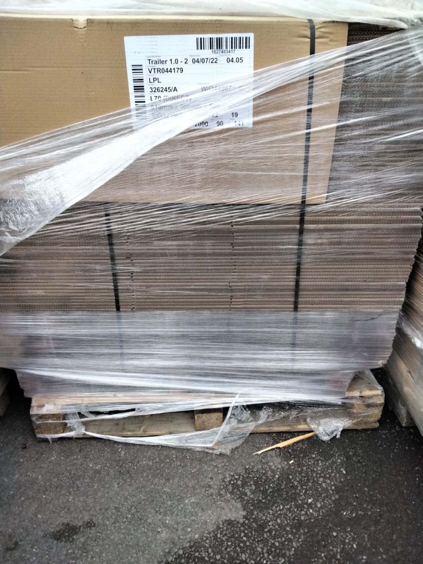 PALLET OF LOOP DOUBLE WALL CARDBOARD BOXES / CARTONS - PREMIUM RANGE 810 X 508 X 508MM - Image 4 of 4