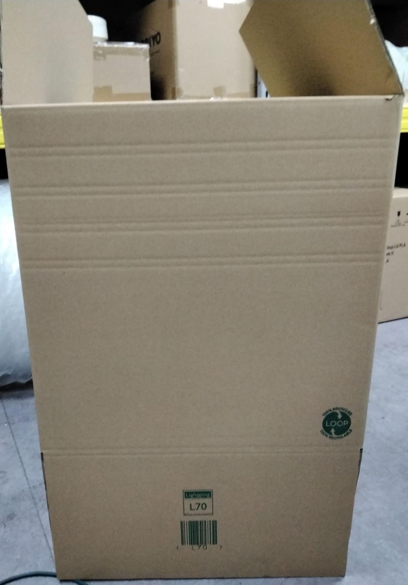 PALLET OF LOOP DOUBLE WALL CARDBOARD BOXES / CARTONS - PREMIUM RANGE 810 X 508 X 508MM - Image 3 of 4