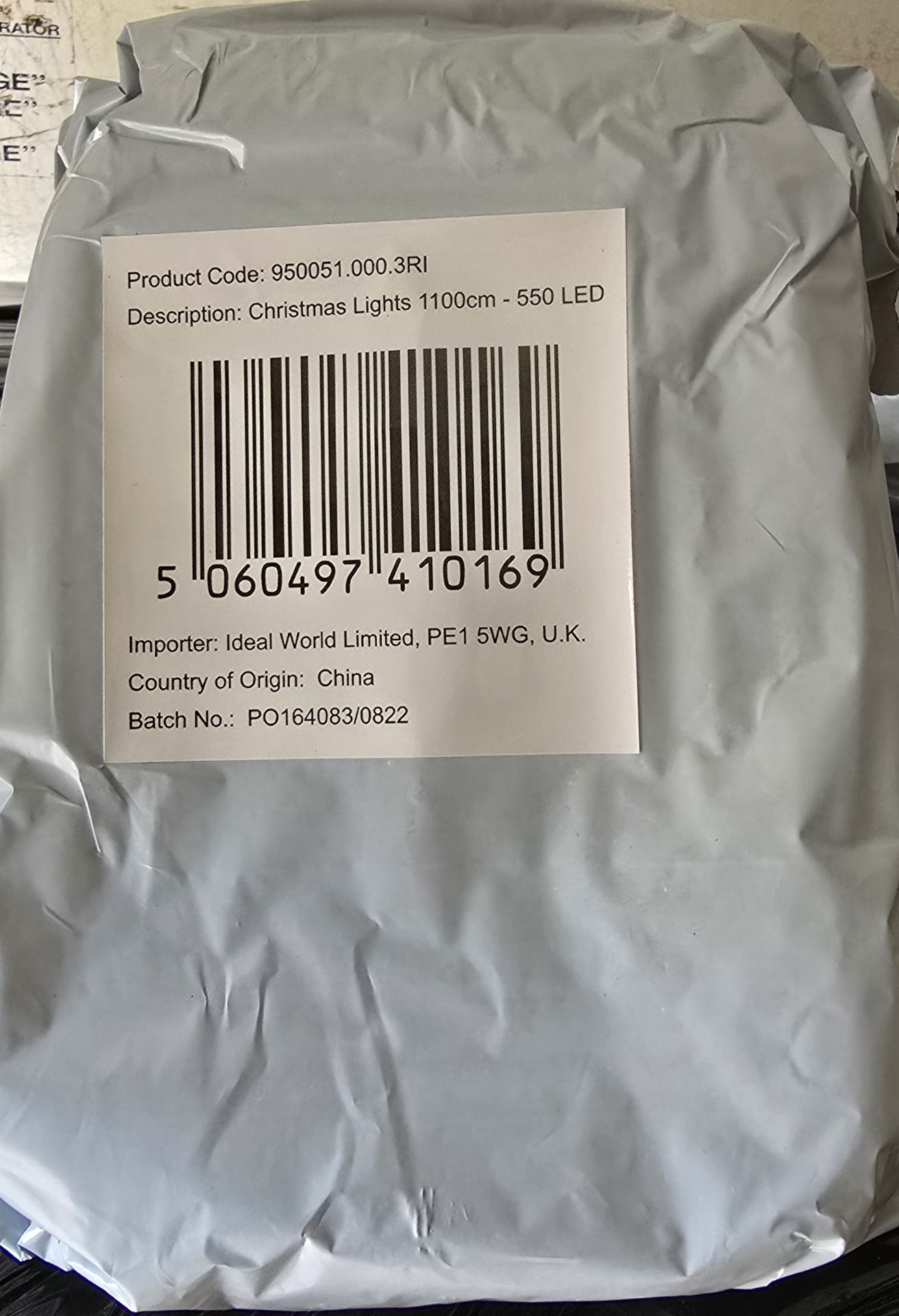 BULK LOT OF 120 BRAND NEW 550 WARM WHITE LED CHRISTMAS LIGHTS MASSIVE RESALE POTENTIAL - Image 2 of 2