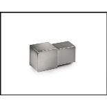545 PIECES OF 12MM SQ.EDGE CNR STAINLESS STEEL PK2