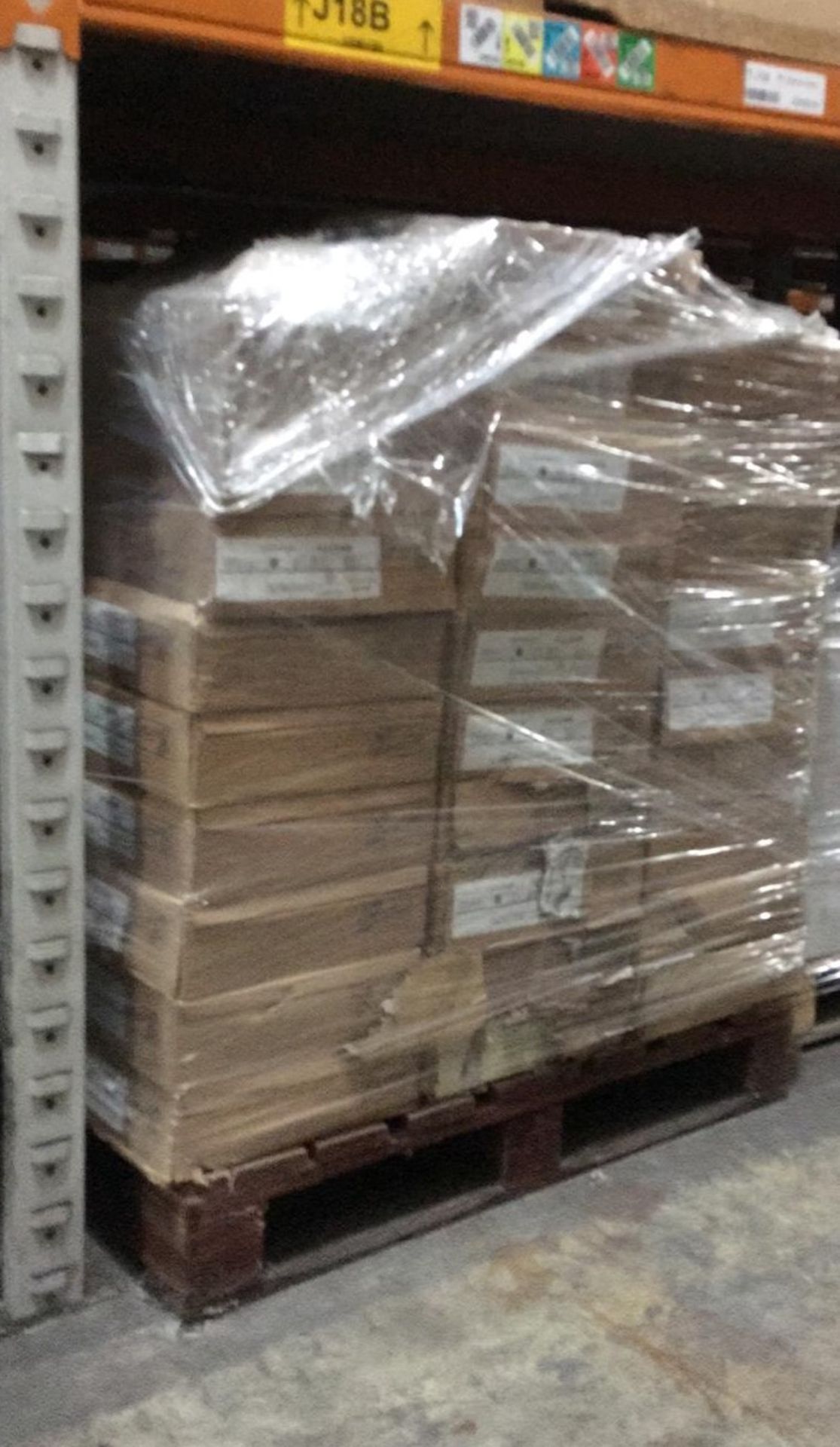 520 PACKS (1 PALLET) CASTORAMA COLOURS VINYL FLOOR TILES 30.5 X 30.5CM - YELLOW - ADHESIVE BACKED - Image 3 of 3