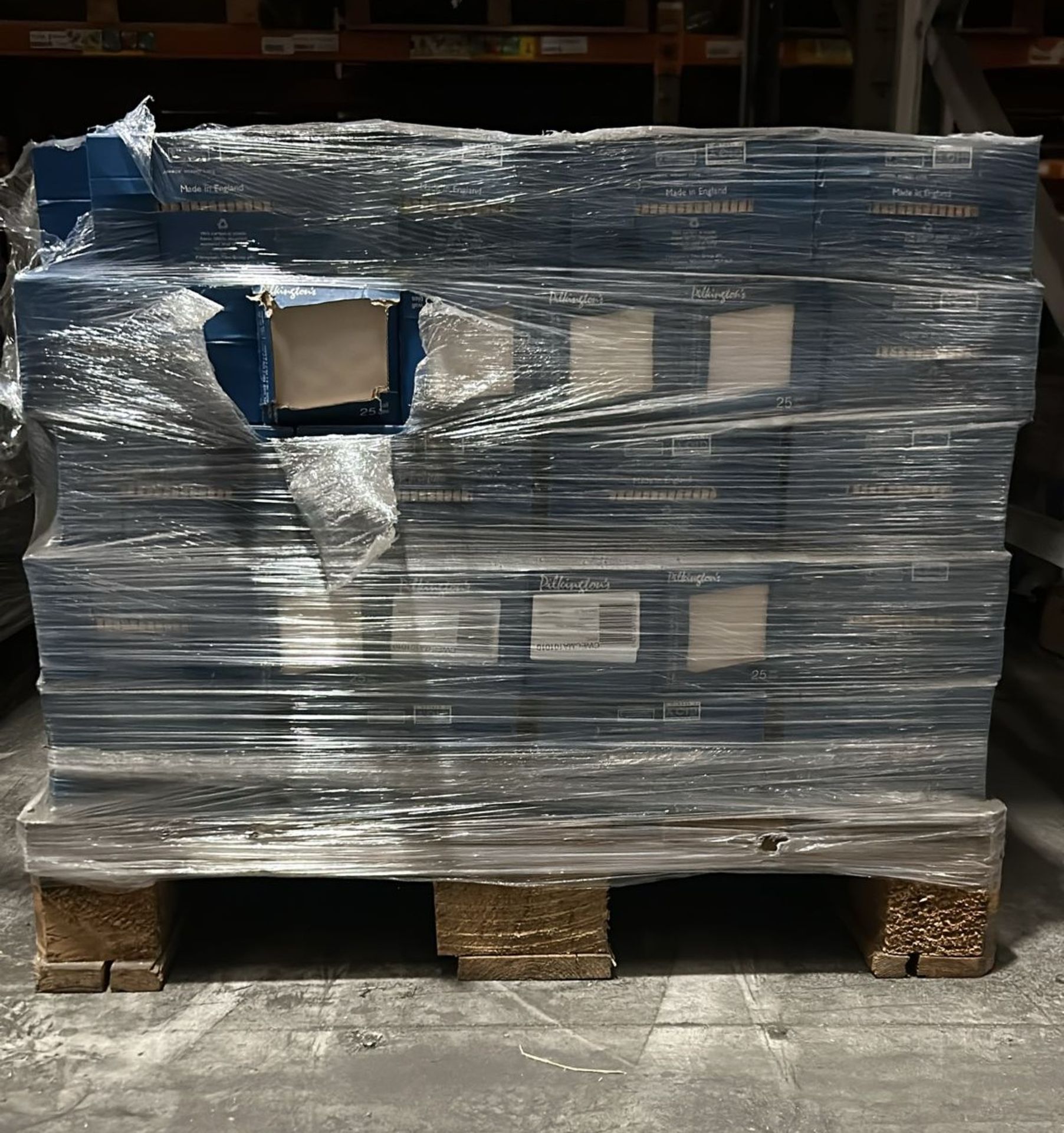 240 BXS PILKINGTON'S MAGNOLIA GLOSSY BUMPY WALL TILES 10X10CM (APPROX 4X4") - Image 2 of 2