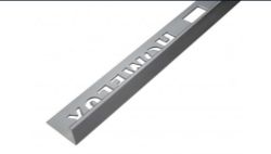 240 PIECES OF 8MM METAL STRAIGHT EDGE GUN METAL GREY 1.83M