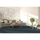 140M2 (35M X 4M) ULTRA BUDGET CARPET TWIST PILE – DENIM BLUE - RRP £2,170