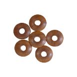 750X SELF ADHESIVE PIPE SURROUNDS DARK (PK 4)