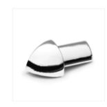 711 PIECES OF 10MM METAL CNR SILV. - 3 WAY