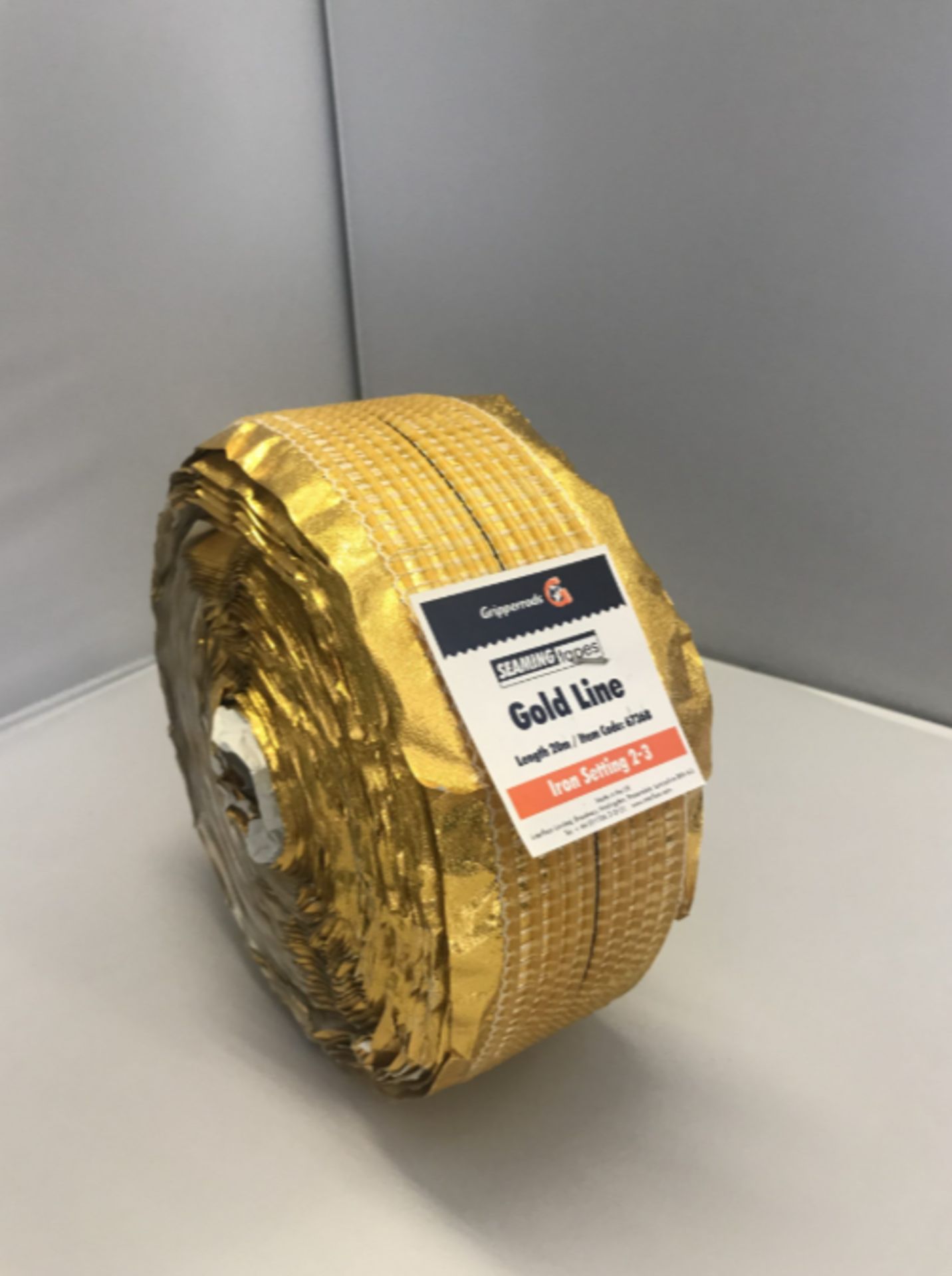 2 BOXES OF GRIPPERRODS HEAT SEAMING TAPE - 20M LENGTH (10 ROLLS PER BOX)
