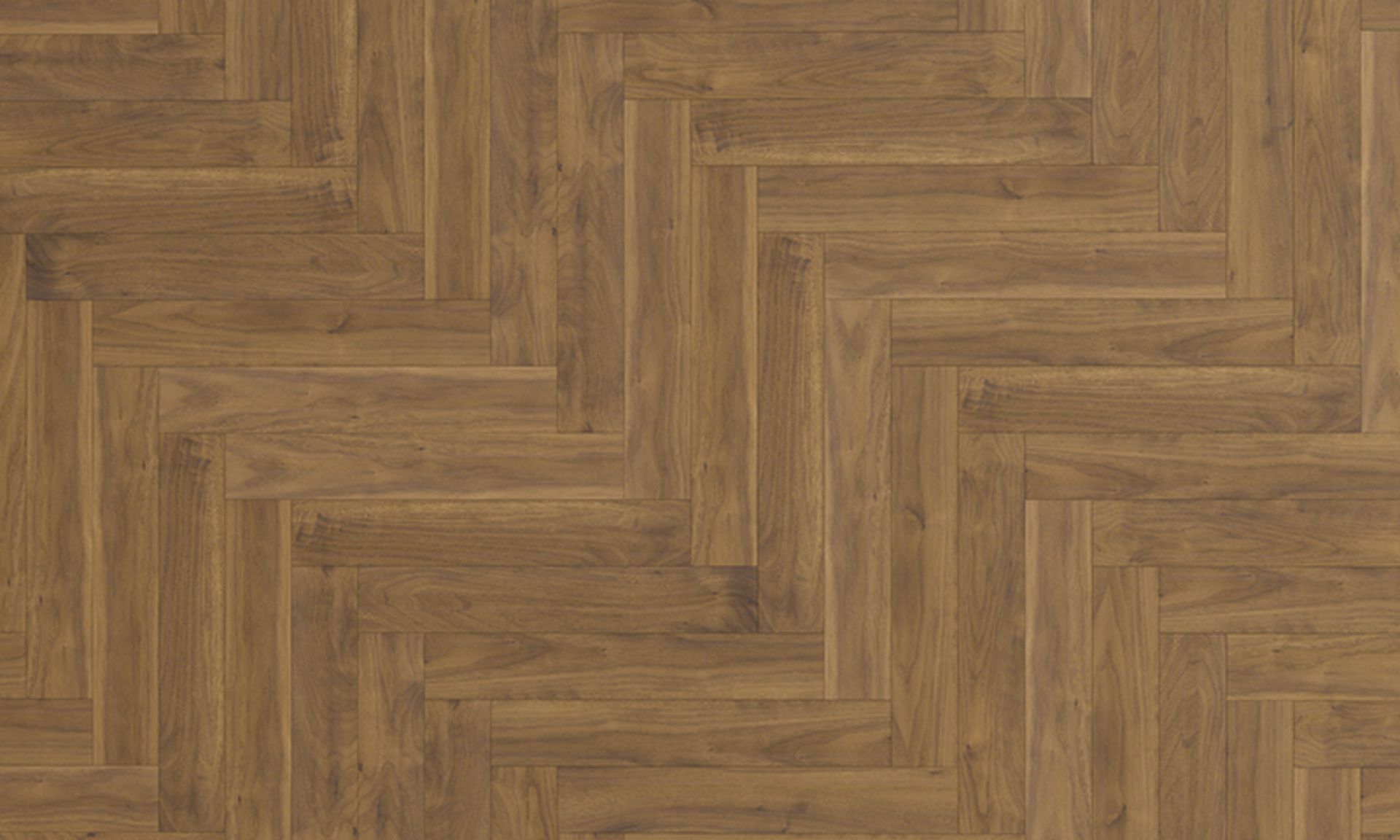 12 X PACKS (30.84M2) PREMIUM 8MM HERRINGBONE LAMINATE FLOORING GOLDEN WALNUT RRP £1,000