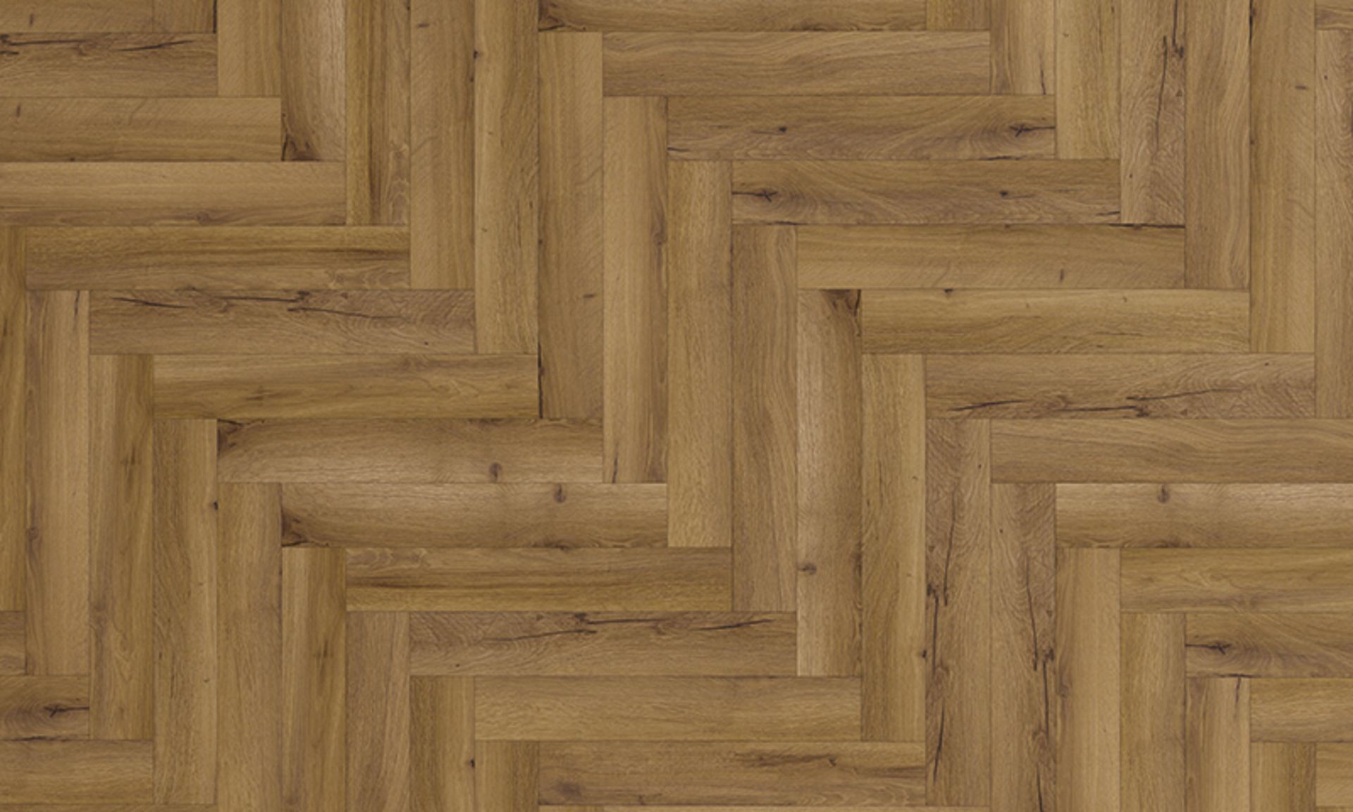12 X PACKS (30.84M2) PREMIUM 8MM HERRINGBONE LAMINATE FLOORING TRADITIONAL OAK RRP £1,000