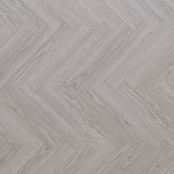 12 X PACKS (30.84M2) PREMIUM 8MM HERRINGBONE LAMINATE FLOORING SILVER GREY OAK RRP £1,000