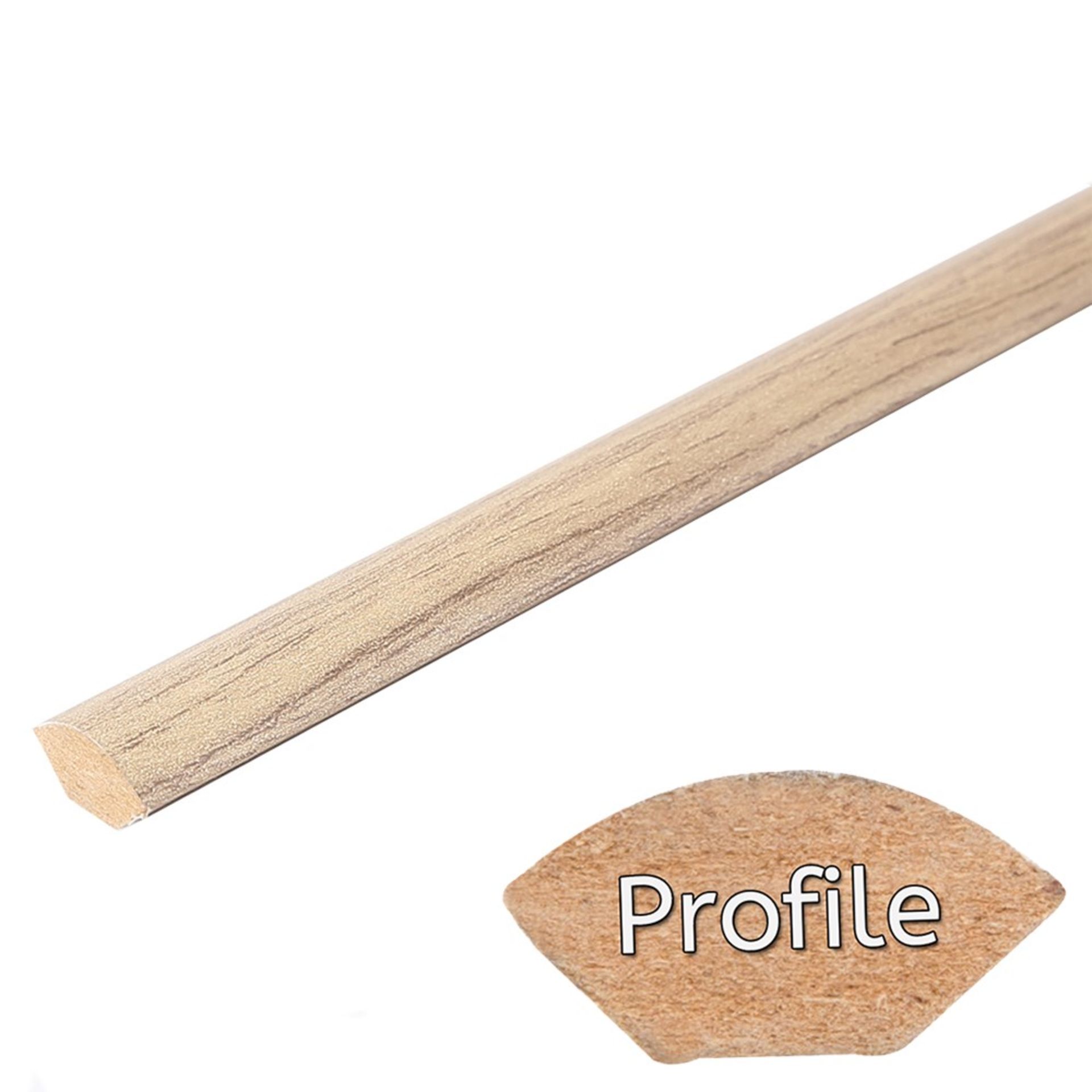 30 BXS (900 LENGTHS) LAMINATE FLOOR BEADING 12X12X2600MM SPLIT ACROSS 6 COLOURS - Image 3 of 7