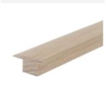 185 PIECES OF LAMINATE THRESHOLD T-SECTION OAK LENGTH - 0.9M LENGTH