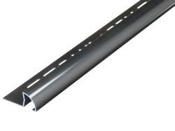 668 X 12MM ROUND EDGE BLACK NICKEL TRIM LENGTH 2.44M