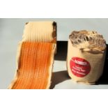 10 BOXES OF ROBERTS CARPET 6" WIDE HEAT SEAMING TAPE-20M LENGTH (6 ROLLS PER BOX)