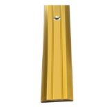 594 PIECES OF VINYL COVER STRIP GOLD - LENGTH 0.9M