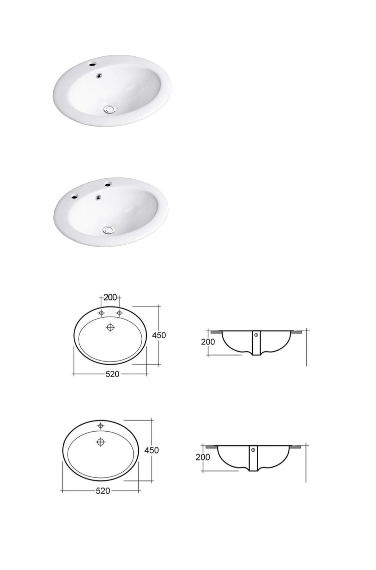 31 PALLETS OF CERAMIC VANITY BASINS - Image 5 of 5