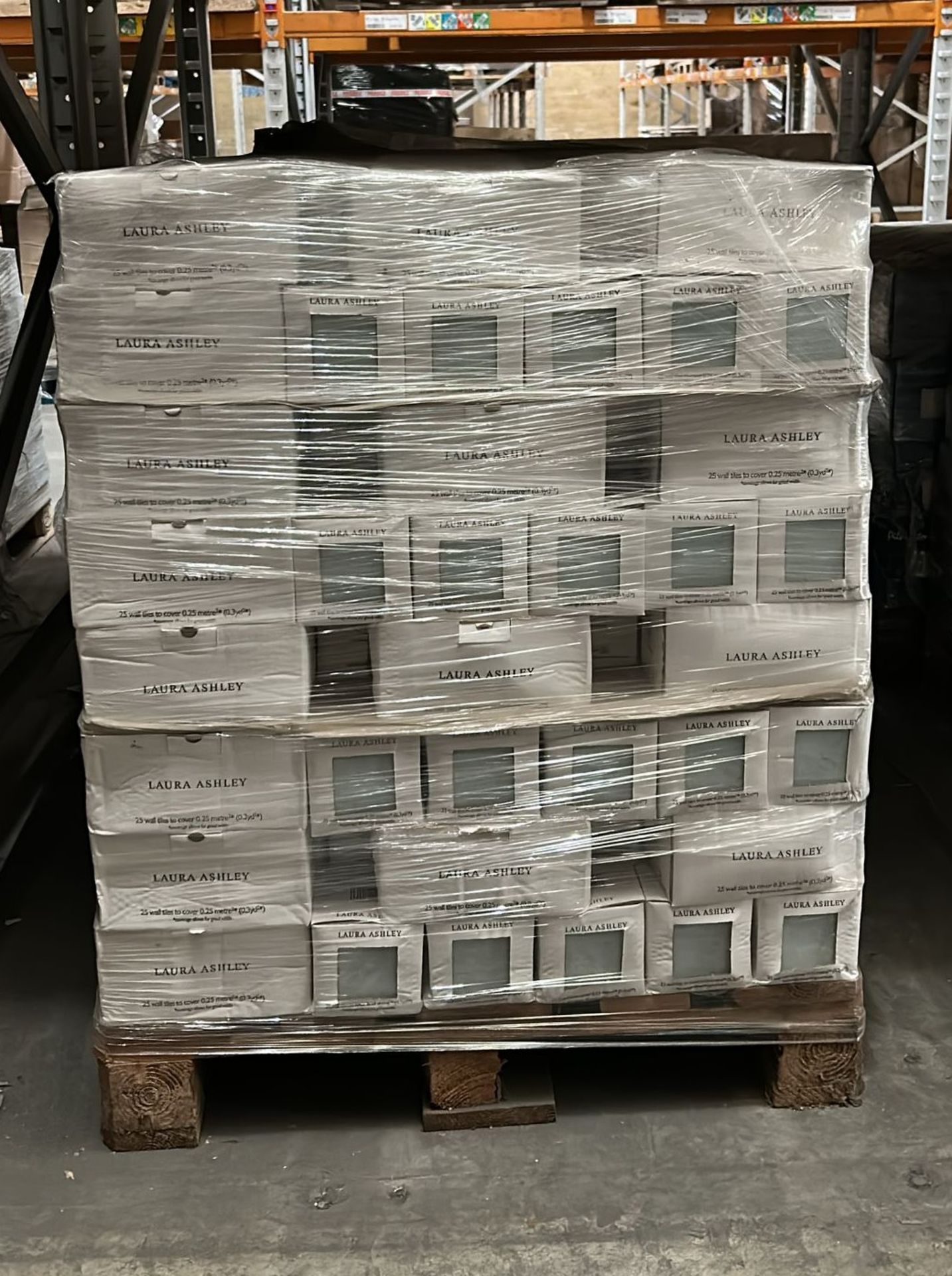 288 BXS LAURA ASHLEY MILFORD DUCK EGG WALL TILES 10X10CM (APRROX 4X4") - Image 2 of 2