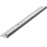 268 X 10MM G304 S/STEEL ROUND EDGE TRIM LENGTH 2.44M