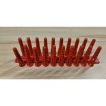 4 BOXES OF PLASPLUGS GENERAL PURPOSE CONCRETE AND BRICK FIXING RED 20 PLUGS PER STRIP