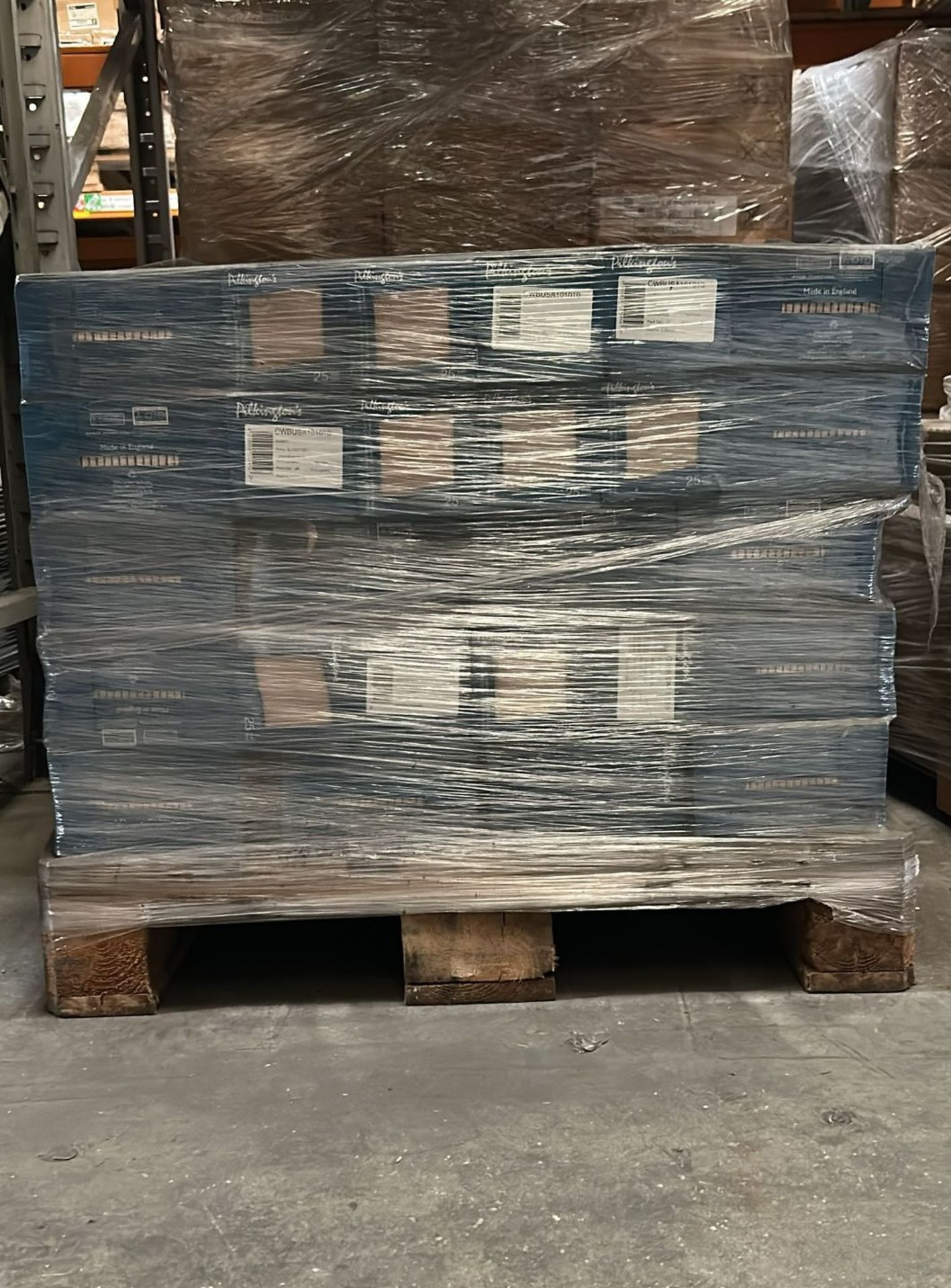 228 BXS PILKINGTON'S BUMPY SAND GLOSS WALL TILES 100X100X6.5MM (APPROX 4X4") - Image 2 of 2