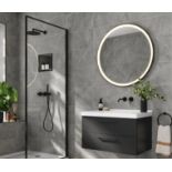 1 X (51.89SQM) PALLET OF RASA GREY MATT PORCELAIN R9 RATED WALL & FLOOR TILE 60 X 30CM