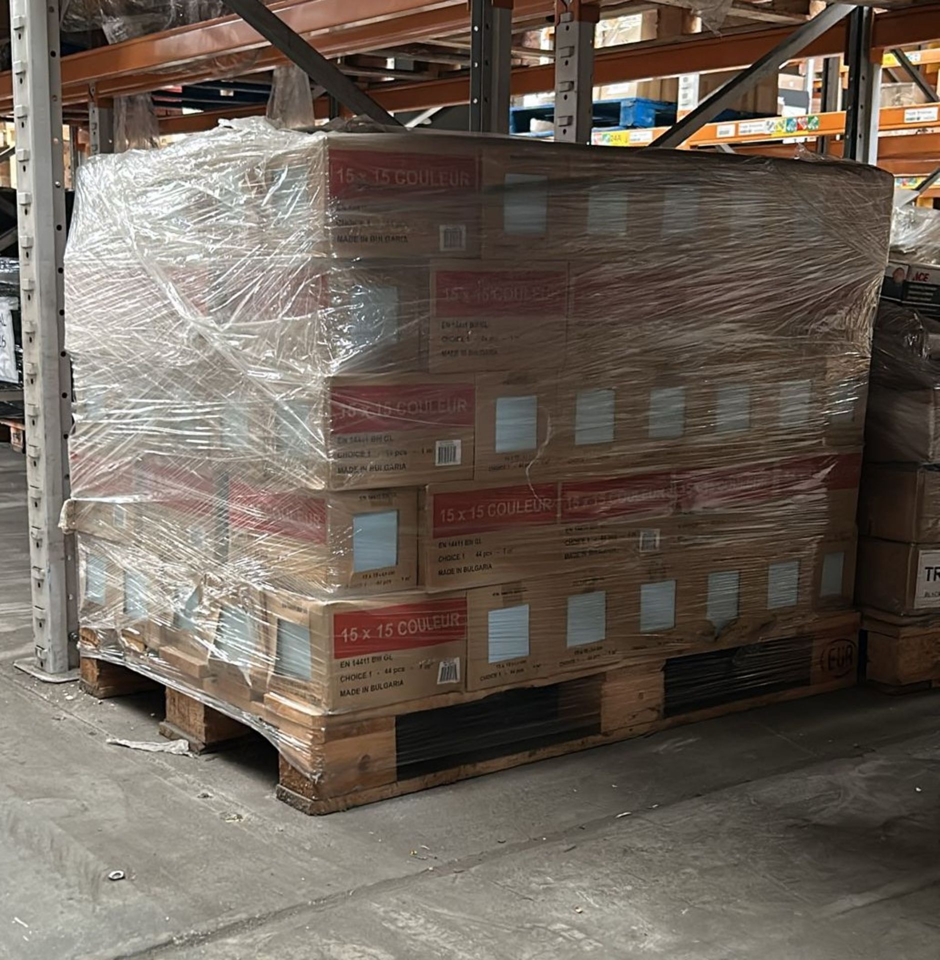 120 BXS SKY BLUE GLOSS WALL TILES 15X15CM. - Image 3 of 3