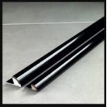 146 X ULTRA SHINE BLACK 12MM R.E.TRIM LENGTH 2.44M