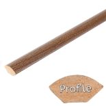 30 BXS (900 LENGTHS) LAMINATE FLOOR BEADING 12X12X2600MM SPLIT ACROSS 6 COLOURS